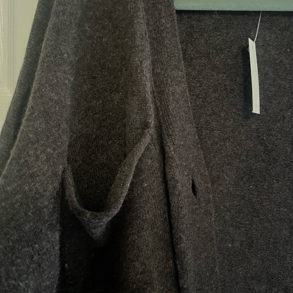 Madewell Brown Cardigan Sweater V-Neck Knit - Picture 2 of 3